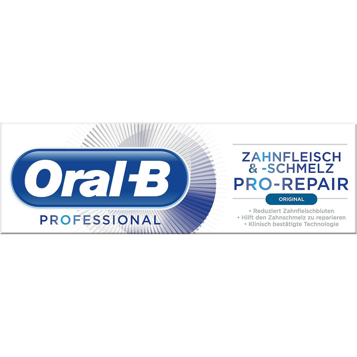 Оригінальна зубна паста Oral-B Professional Gums and Enamel Pro-Repair (6 x 75 мл)