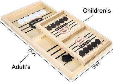 Швидка швидка гра, кумедна дерев'яна шайба з слінгом переможець настільна гра стіл батько-дитина інтерактивна іграшка партійна гра для дорослих