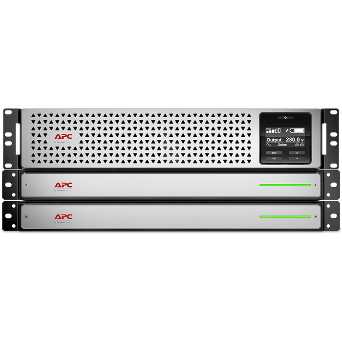 Літій-іонний ДБЖ APC Smart-UPS On-line - SRTL1500RMXLI - джерело безперебійного живлення 1500 ВА (стоякова/баштова модель, 8 виходів IEC-C13)