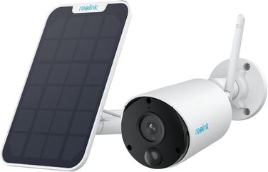 Камера спостереження Reolink 2K Outdoor Battery Argus Eco with Solar Panel, Wireless Solar WLAN Camera Outdoor with PIR & AI Detection, 2,4GHz Wi-Fi, IR Night Vision, Time Lapse, 2-Way Audio, weatherproof