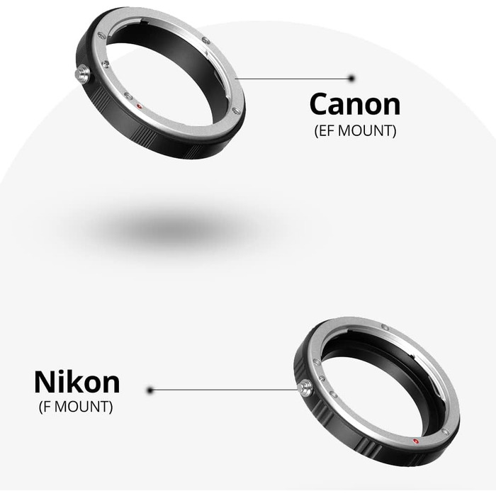 Амбітний AL-16 PRO для Elinchrom Mount Split Focalize Conical Snoot Art Спеціальні ефекти Профільний промінь Світловий циліндр з Canon для Canon Адаптер об'єктива EF для адаптера об'єктива Canon з байонетом Elinchrom