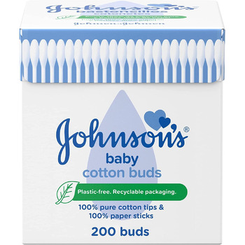 Бавовняні палички Johnson's Baby чисті 2006 шт.