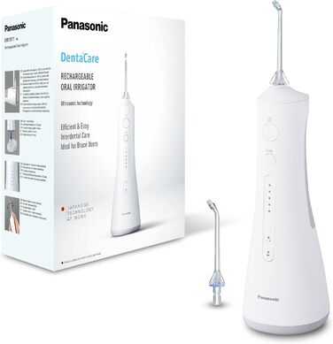 Акумуляторна нитка для води Panasonic EW1511W503, ультразвукова технологія, ультразвукова насадка, час заряджання 1 година