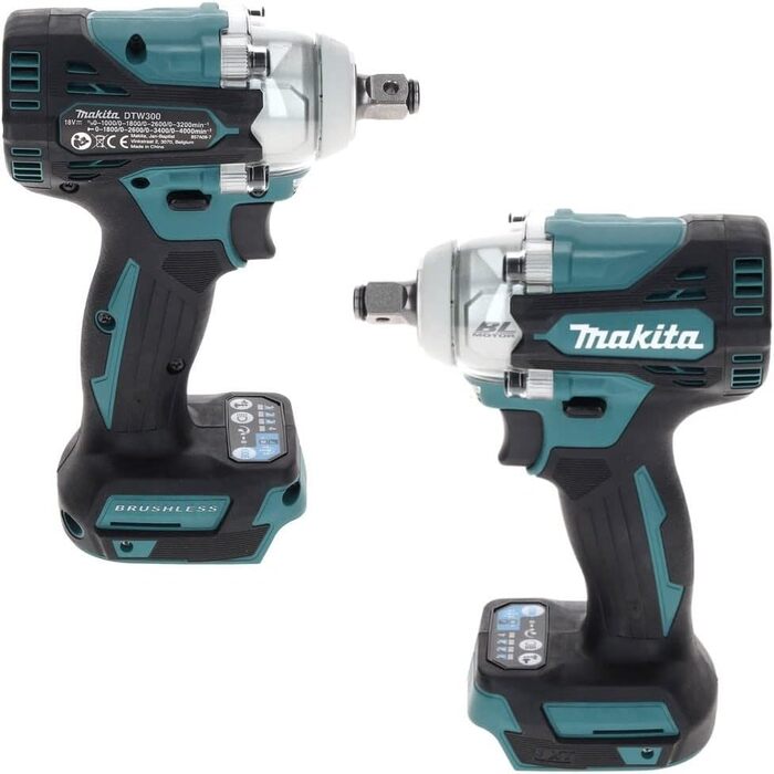 Акумуляторний ударний гайковерт Makita DTW300Z 18,0 В (без акумулятора, без зарядного пристрою)