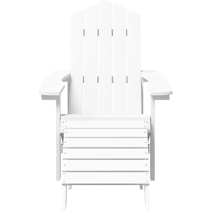 Садове крісло Genrico Wenjingqi-3095708 Adirondack з підставкою для ніг і столом з HDPE