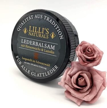 Крем для взуття Lillis Leather Care Leather Balm 200мл в наборі з щіткою для взуття та щіткою-банкою Leather Care Brown