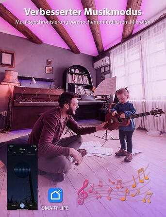 Світлодіодна стрічка RGB Стрічка Зовнішня світлодіодна стрічка Bluetooth Радіочастотний пульт дистанційного керування Мотузковий ліхтар працює з Alexa та Google Assistant Водонепроникні струнні ліхтарі IP65 Керування програмою Синхронізація музики 10 Мб, 