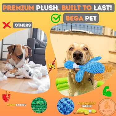 Для великих собак, Dog Toy Duck, Anti Stres Duck Dog, Cuddly Toy Indestructible, Interactive Chew Toy for Dogs