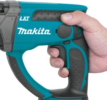 Літій-іонний та перфоратор Makita, тільки корпус, DHR202Z синій, сріблястий одномісний