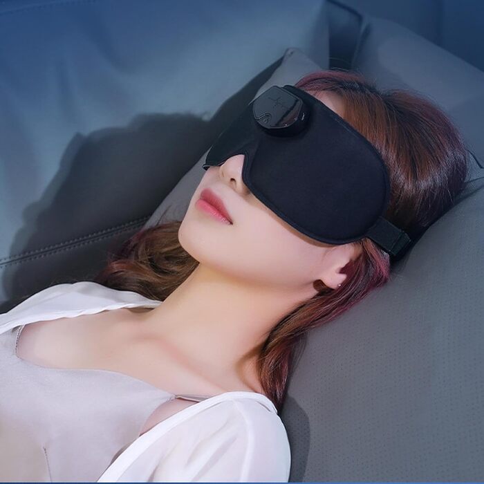 Масажер для обличчя Teksome Sleep Face Mask, Smart Eye Face Mask для сну, електричний масажер для голови, дихаюча переносна маска для обличчя, зручна Smart Face Mask для