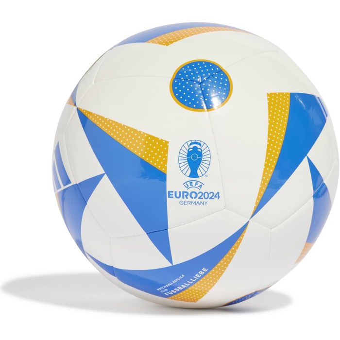 М'яч футбольний Adidas Football Love Club Euro 2024 IN9371, унісекс, білий, 5 EU