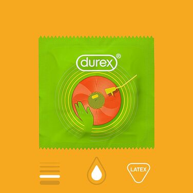 Презервативи Durex Fun Explosion, гумові різні різновиди для захоплюючого різноманіття - Контрацепція, яка приносить задоволення 40 упаковок (1 x 40 шт. ), чорні