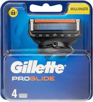 Леза для бритви ProGlide для чоловіків з 5 антифрикційними лезами для ретельного і тривалого гоління - 4 шт. заправка 4 шт. и (1 упаковка)