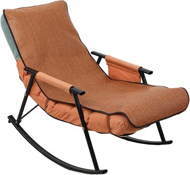 Шезлонг Подушка Водонепроникна, нековзна та дихаюча подушка Дека Rolling Lounger, оббивка Шезлонг на відкритому повітрі для приміщень, на відкритому повітрі, для відпочинку, подорожей Подушка Меблі для шезлонгів