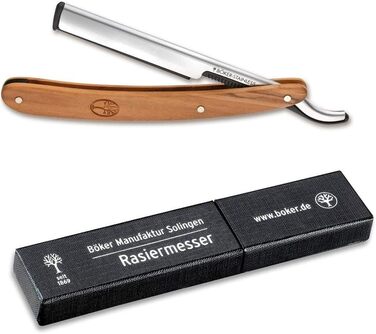 Тримач леза для бритви Boker Manufactory Solingen Barberette Olive