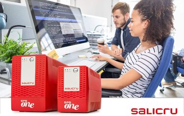 ДБЖ SALICRU SPS 500 ONE IEC, лінійно-інтерактивний, 4 виходи, 500 ВА/240 Вт USB Формат захисту від перевантаження Mini Tower 662AF000013