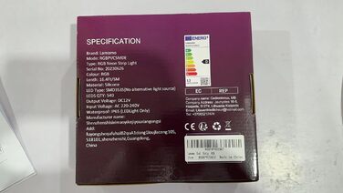 Неонова світлодіодна стрічка Lamomo RGB, водонепроникна гнучка сумісна з Bluetooth IP65, світлова стрічка з можливістю зміни кольору 12 В для вулиці з дистанційним керуванням, силіконова світлодіодна стрічка своїми руками для прикраси спальні (Rgb20m, 20M