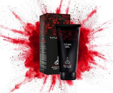 І Titan Black - Інтимний гель для чоловіків - Збільшувальний гель - Золота версія - від Hendel's Garden Orignal, 1 шт., Titan Gold