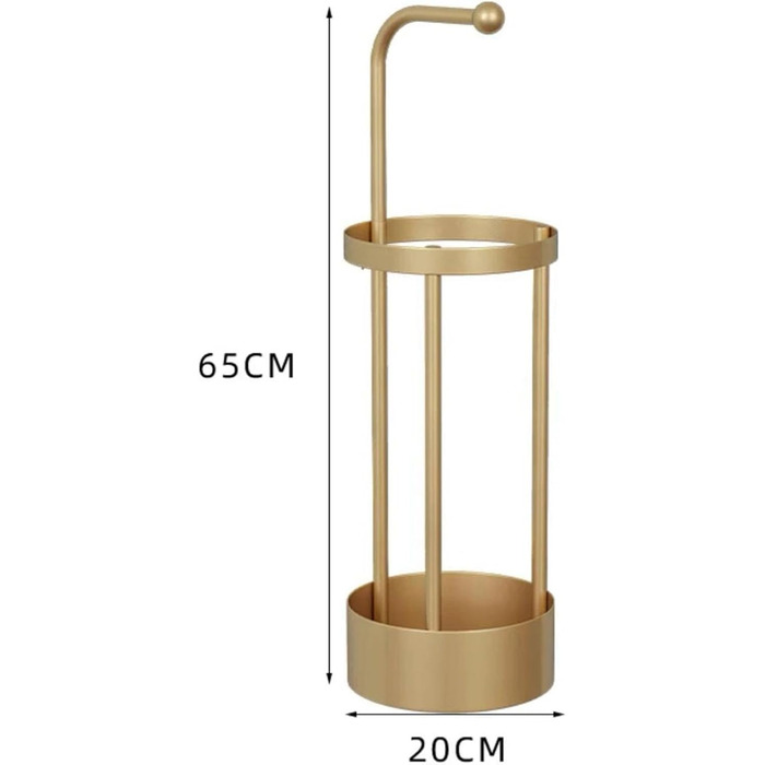 Підставка для парасольок JISADER, полиця для зберігання парасольок, тримач для парасольки, для передпокою, золото