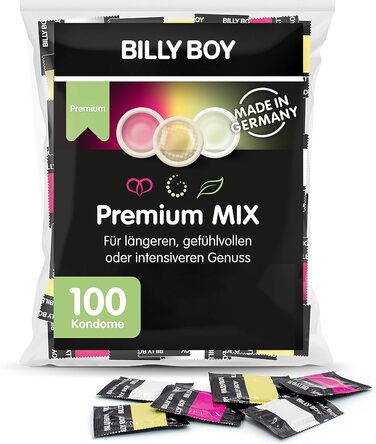 Презервативи Billy Boy Premium Mix, 100 шт.