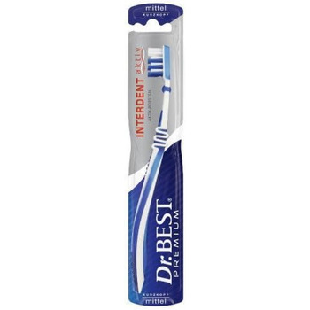 Зубна щітка Dr.BEST Interdent Active Short-Head Toothbrush Medium, (6 x ), для ретельного очищення проміжків між зубами зі спеціальною щетиною