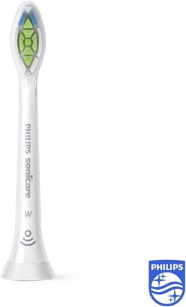 Оригінальні насадки для зубної щітки Philips Sonicare W2 Optimal White Standard Sonic - упаковка з 8 шт. , біла (модель HX6068/12) (4 упаковки)