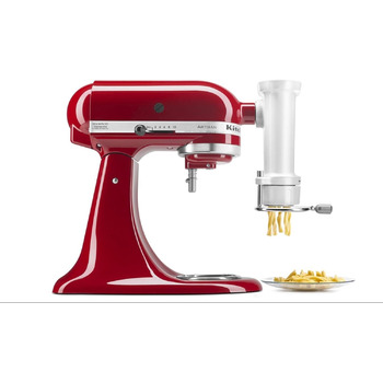 Насадка для преса для пасти KitchenAid KSMPEXTA, нержавіюча сталь, білий/пишний сад