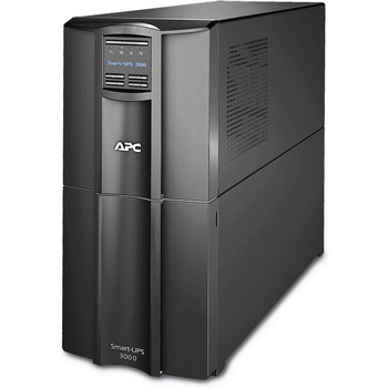 ДБЖ APC Smart-UPS SMT-SmartConnect - SMT750IC - джерело безперебійного живлення 750 ВА (підтримка хмарного моніторингу, 6 виходів IEC-C13) (3 000 ВА, баштова модель, одинарний)