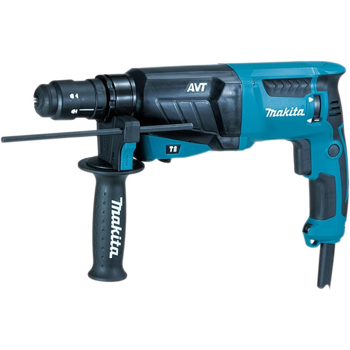 Дриль Makita HR2631FT/2, 800 Вт, 240 В, чорний, синій