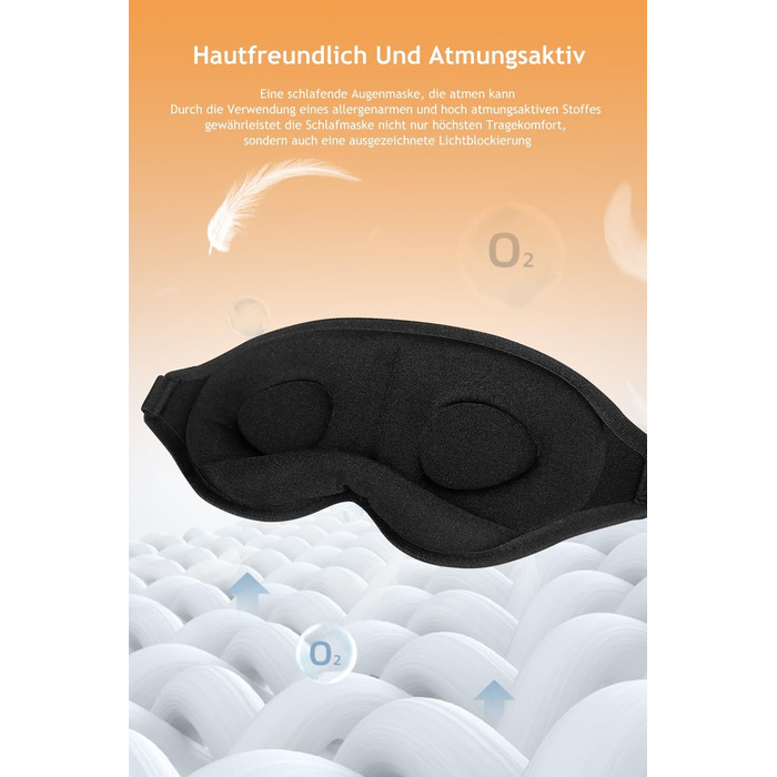 2, 2023 Upgraded 3D Eye Mask for Men and Women, 100 Opaque, with regulable Elastic Band and bersups, Ideal for Travel, Black, 2, 2023 Upgraded 3D Eye Mask for Men and Women, 100 Opaque, with regulable Elastic Band and bersups, Ideal for Travel, Black