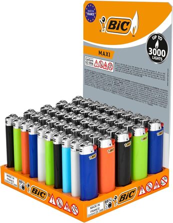 Запальнички BIC J26 Maxi Neutral 50 шт. Дисплей Collie Bundle