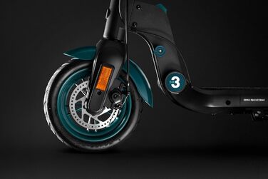 Оригінал, оригінал, німецька дорожня ліцензія / ABE, 3 Gen 2 E-Scooter 7.8 Ah