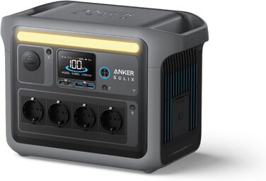 Портативна електростанція Anker SOLIX C1000, 1800 Вт, LiFePO4 акумулятор