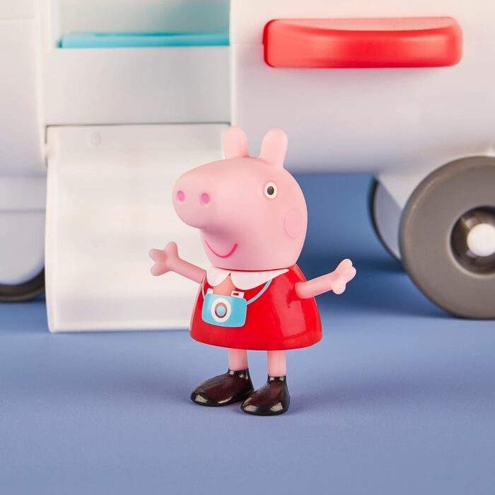 Іграшка для дошкільнят Пригоди свинки Пеппи Літак Пеппи Air Peppa колеса на колесах, 1 фігурка, 1 аксесуар вік від 3 років і старше