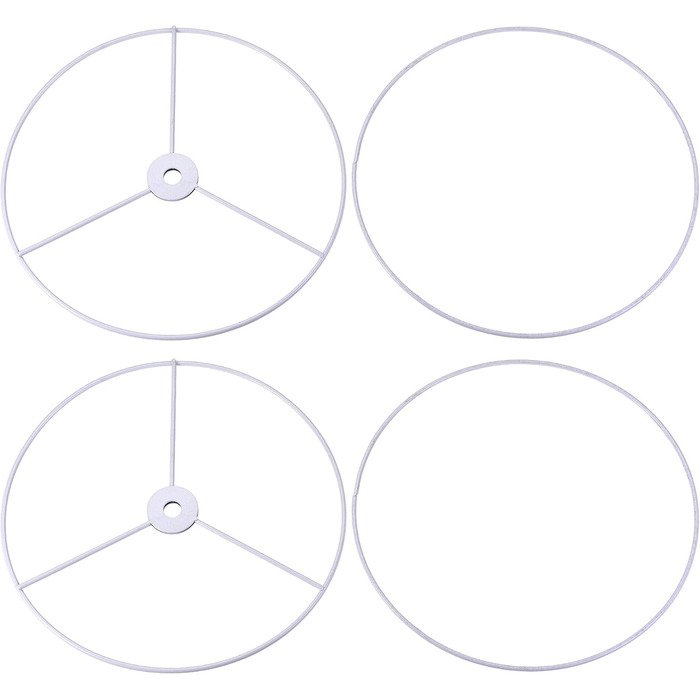 Карта джерел 2 Комплект абажура Кільце 200мм Діаметр. Каркас тримача для тримача для залізної лампи