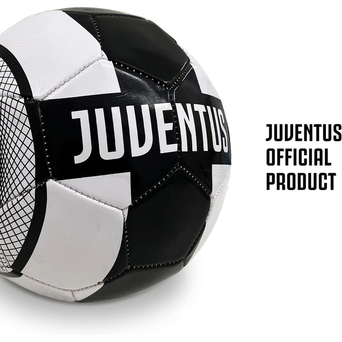 Зшитий футбольний м'яч F.C. JUVENTUS - Офіційний продукт - Розмір 5 - 400 г - 13400