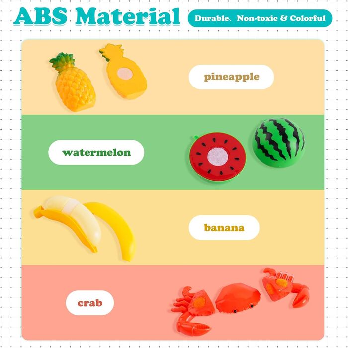 Дитяча кухня грати кухонні аксесуари, 66 шт. дитячих кухонних аксесуарів різання фруктів овочів їжі, кухонна іграшка рольова гра навчальна іграшка подарунок, дитяча кухня симулятор для дітей від 3 років дівчаток