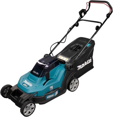 Акумуляторна газонокосарка Makita DLM432Z 2x18 V (без акумулятора, без зарядного пристрою) Акумуляторна газонокосарка одинарна