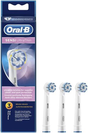 Змінні електричні щітки для зубних щіток Oral-B 4210201176633 Sensi, упаковка з 3 шт.