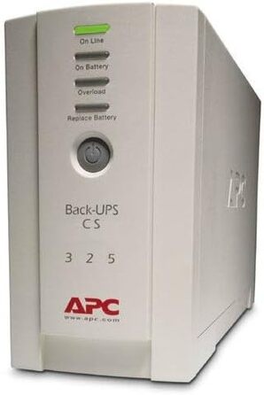 ДБЖ APC Back-UPS CS - BK650EI - джерело безперебійного живлення 650 ВА (4 виходи IEC, захист від перенапруг) (вихідна потужність 325 ВА, одинарний)