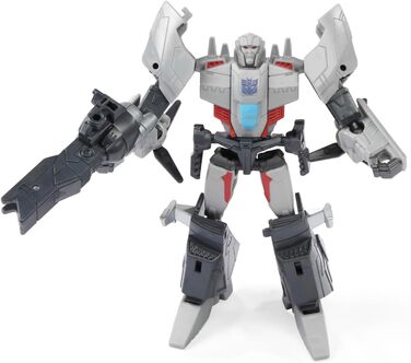 Іграшка Transformers EarthSpark Warrior-Class Megatron, фігурка воїна Мегатрона висотою 12,5 см, іграшка-робот для дітей віком від 6 років і старше