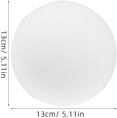 Змінний скляний кульковий абажур круглий E27 13 см змінні кулі Опаловий кульковий абажур Кульковий абажур для підвісного світильника Лампа Настінний світильник