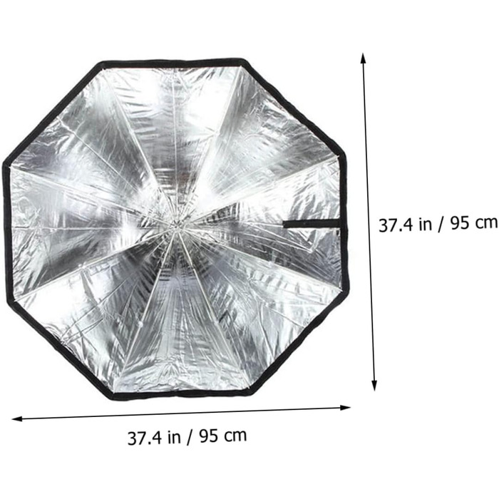 Парасолька для фототехніки Фотоаксесуари Аксесуари для фотографії Восьмикутний софтбокс Фото Софтбокс Тип парасольки Тип парасольки Креативний софтбокс Flash Light Box Відео нейлон, 1Pc