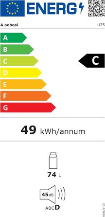 Компресор cool box 74L, cool box автомобільний з керуванням WiFi APP, компресор cool box 12/24 В і 100-240 В, cool box електричний до -20 C для автомобіля, вантажівки, човна, будинку на колесах, кемпінгу 74L чорний