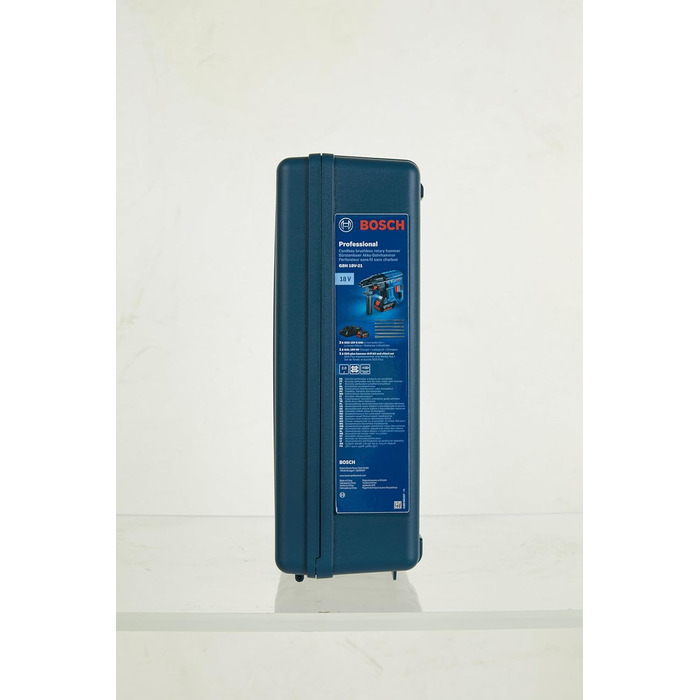 Акумуляторний перфоратор Bosch Professional 18V System GBH 18V-21 (макс. енергія удару 2 Дж, вкл. 2 акумулятора GBA 18V 5,0 Ач, швидкий зарядний пристрій GAL 18V-40, набір свердел з 6 шт. , кейс для перенесення) - ексклюзив від Storeo