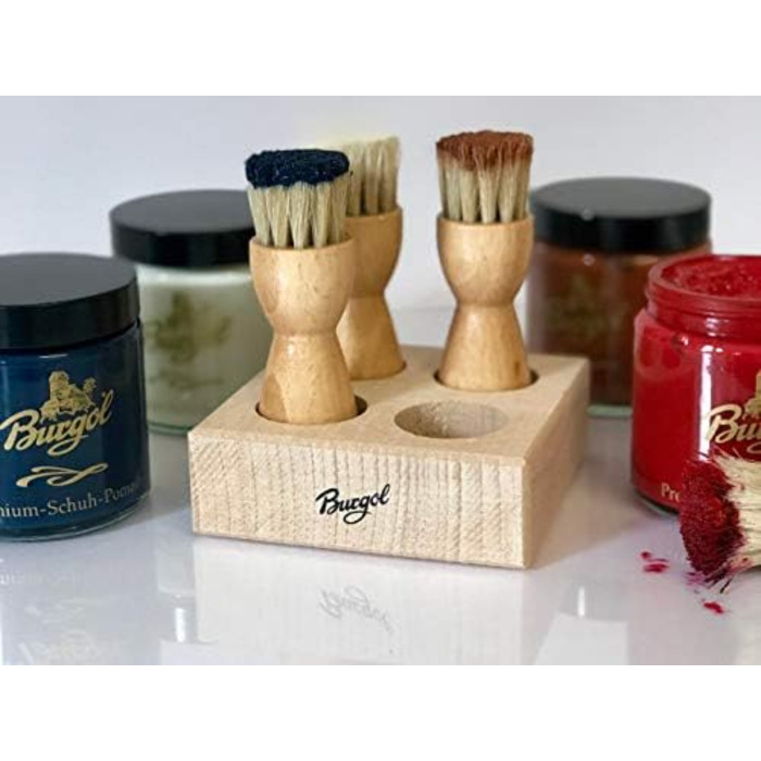 Набір щіток Burgol Brush Caddy з 4 тигельними щітками