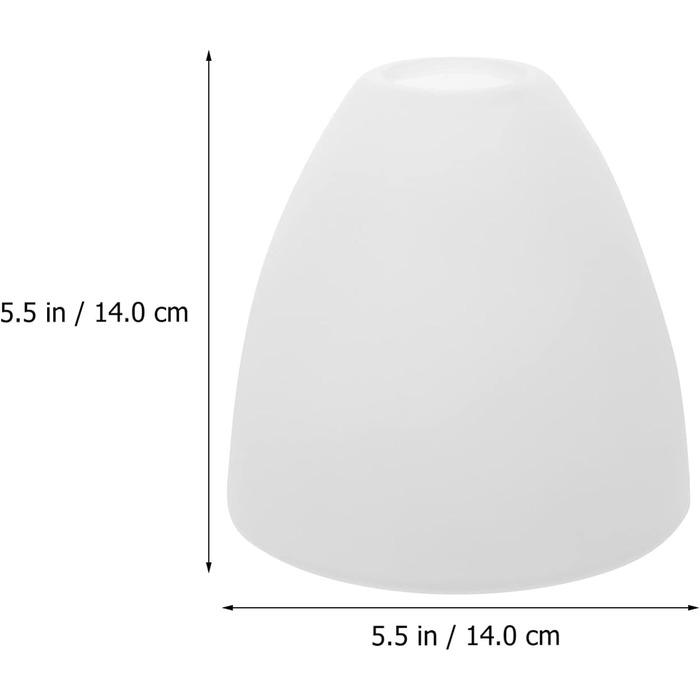 Заміна скляного абажура SOLUSTRE E27 Біла куполоподібна настільна лампа Підвісний світильник Абажур Захисний чохол для стельового світла Настінний світильник Підвісний світильник Прикраса кімнати