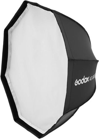 Восьмикутний студійний софтбокс Speedlite Speedlight Розсіювач Godox з сітчастим чохлом для перенесення сумісний з Godox ML60 і AD300Pro Світло для фотозйомки, портрета, 60S 60