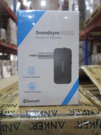 Приймач Anker Soundsync для музики з Bluetooth 5.0, час автономної роботи 12 годин, для автомобіля, дому, навушників і колонок