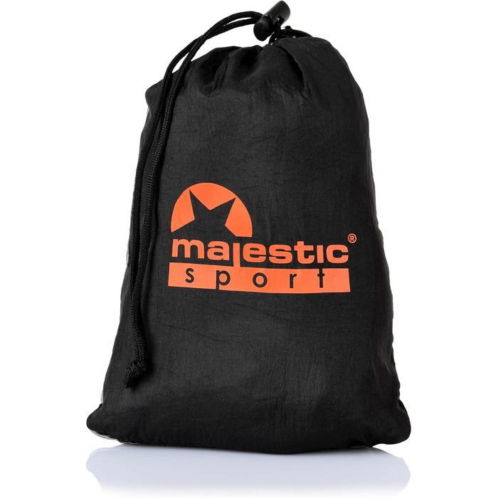 Гамак для кемпінгу MAJESTIC SPORT відкритий з москітною сіткою, легкий нейлон 210T Camping Travel гамак 250 кг260x140 см, портативний для поїздок в гори в ліс, чорний